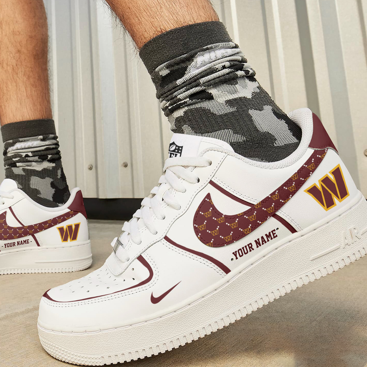 WC Premium NFL V3 AF1 Sneaker DDT CTND