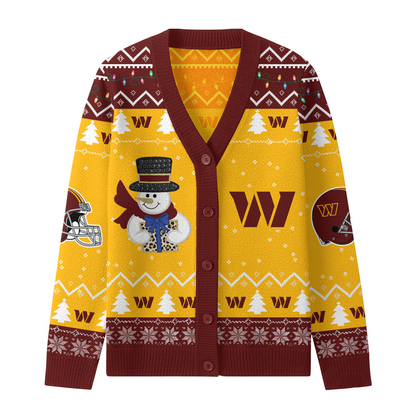WC x NFL Premium Knitted Cardigan Jacket DDT CTND