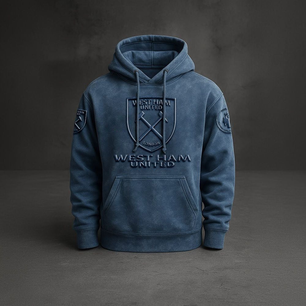 WES x EPL Embossed Hoodie DatND DVT