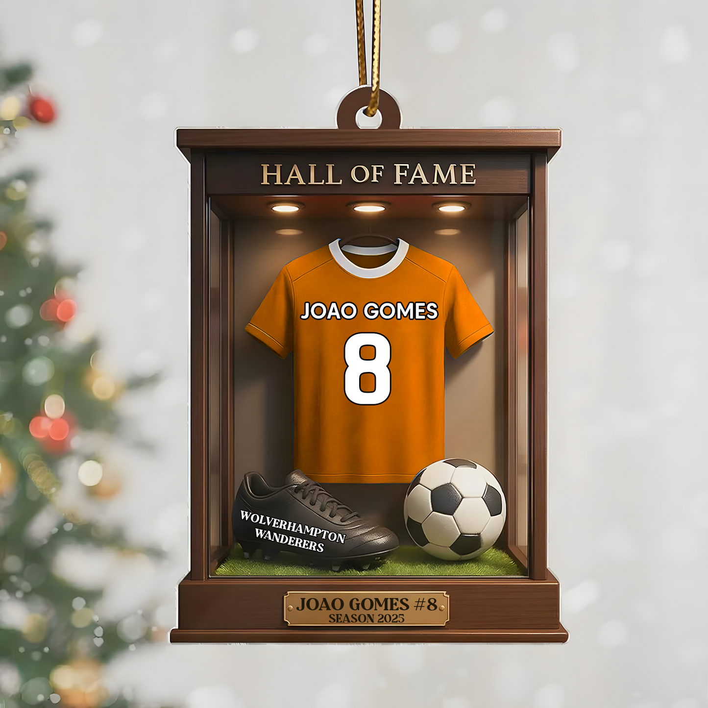 WOL x EPL Soccer Player Hall Of Fame Ornament DATND TANTD 081125