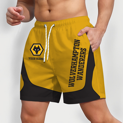 WOL x EPL Team Special Short Pants For Men Custom Name Gifts DATND TANTD