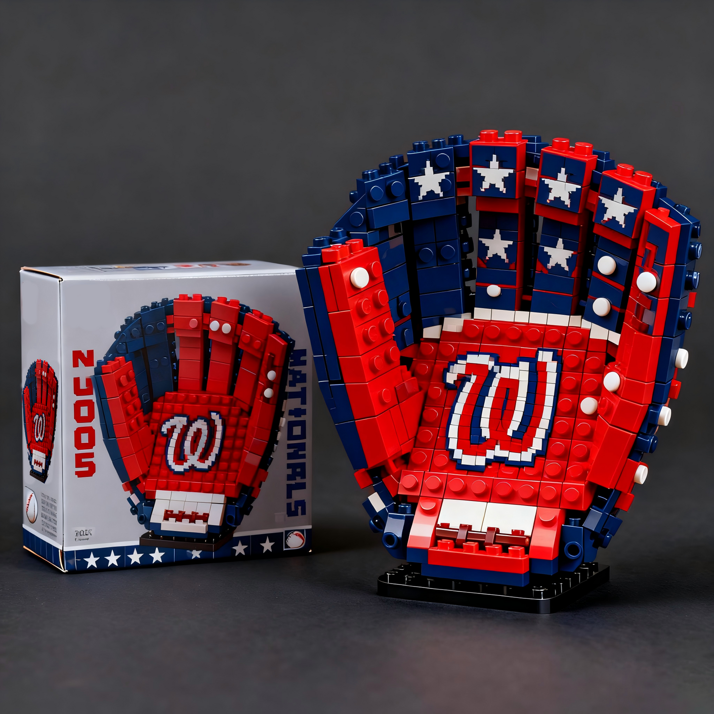 MLB Teams Baseball Glove Building Block Set DDT NTL