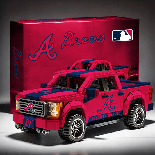 AB x MLB 3D Racing Truck Model Building Block Set V1 NAK NHM