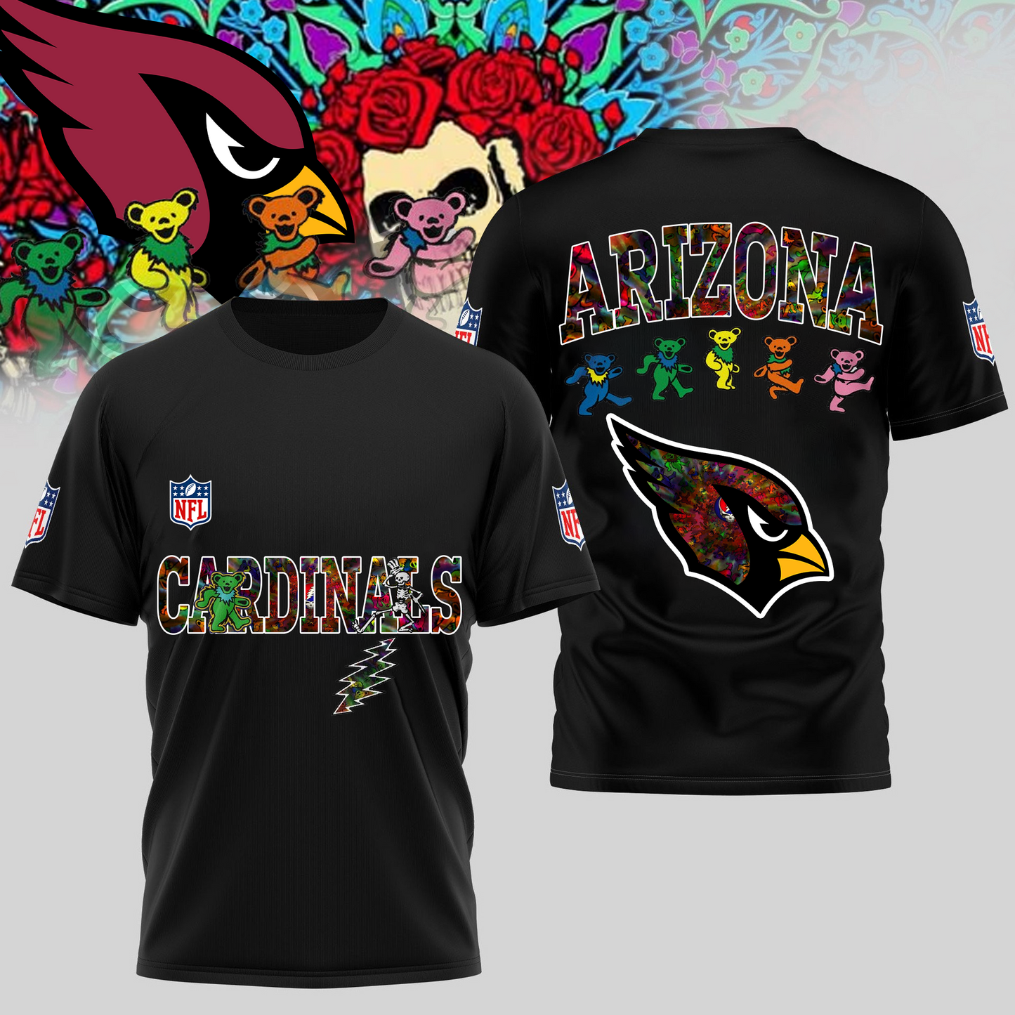 AC Premium NFL Dancing Bear T-Shirt DDT HLPHUONG