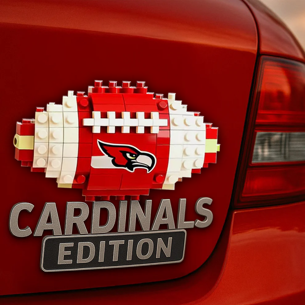 AC x NFL Building Block Set 3D Car Name Badge DDT CTND