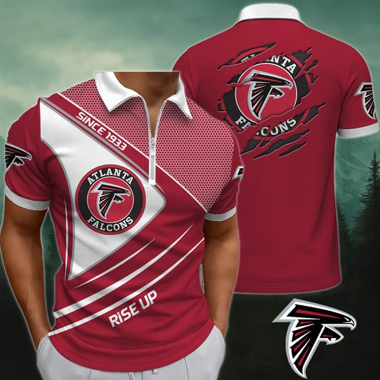 AF x NFL Premium 3D Zip Polo DDT NTL