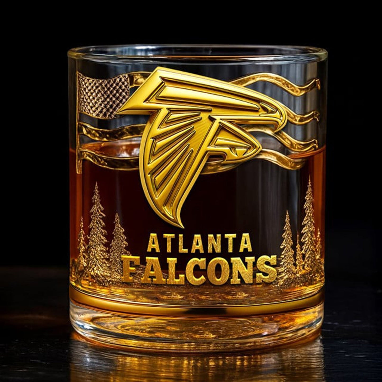 AF x NFL PRENIUM WHISKEY GLASS NDT NHM V2