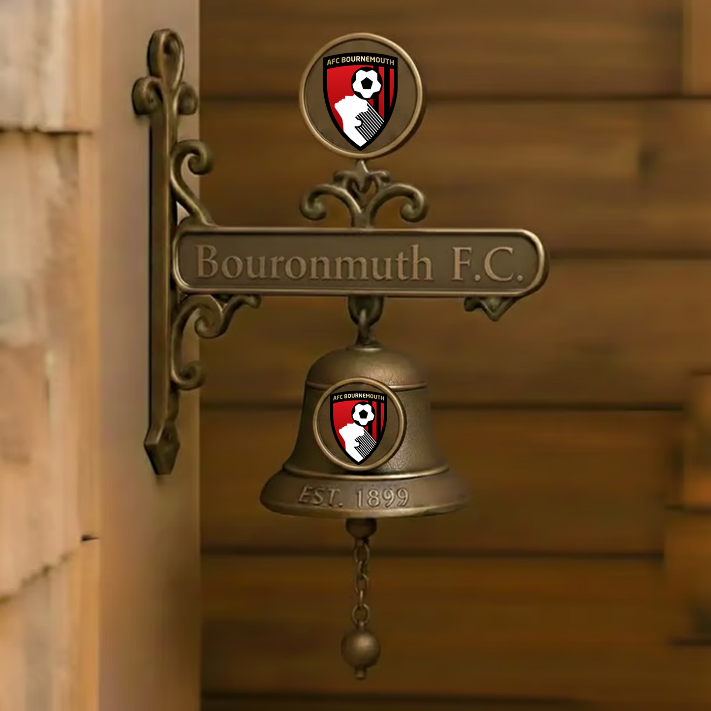 AFC x EPL Vintage Football Club Brass Bell DATND TANTD
