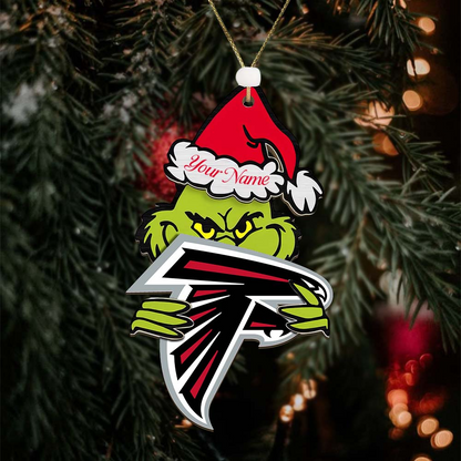 AF NFL x Grin Christmas Ornament DDT HLP
