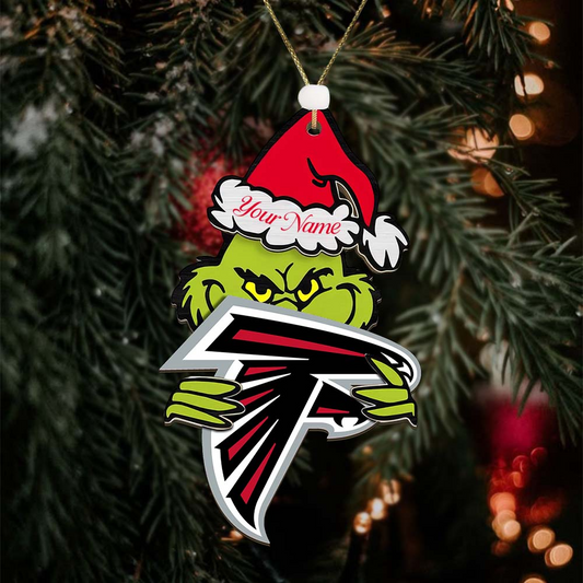 AF NFL x Grin Christmas Ornament DDT HLP