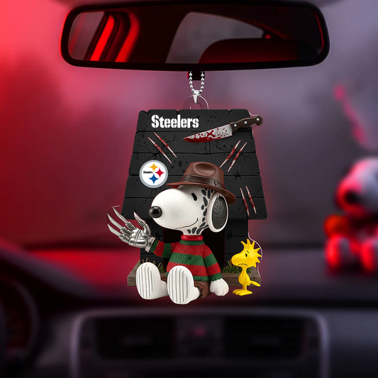 ALL I WANT FOR CHRISTMAS X NFL PIT X ORNAMENT HERE NDT TDT