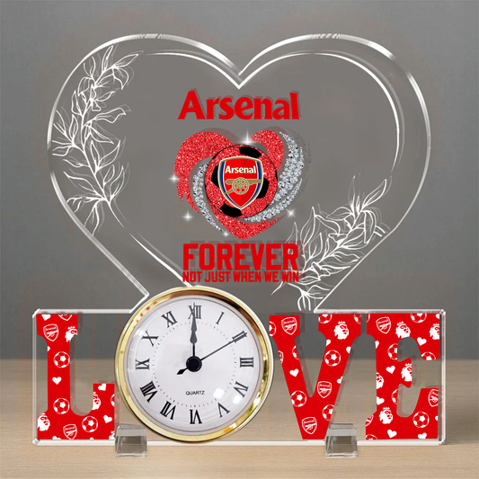 ARE x EPL Forever Not Just When We Win Acrylic Clock DatND ThuongND
