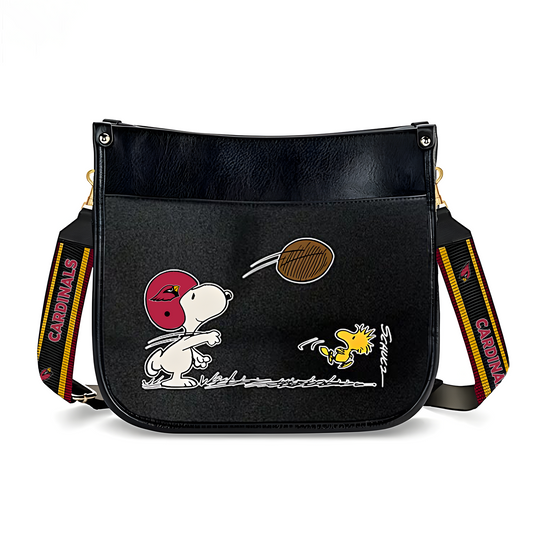 ARI x NFL Peanuts Snoopy Football Shoulder Bag DatND ThuongNH
