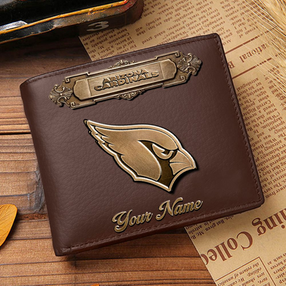 ARI x NFL Premium Leather Wallet DatND DVT
