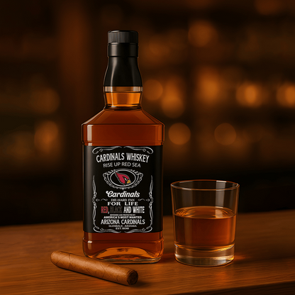 ARI x NFL Whiskey For True Fans Only DATND TANTD