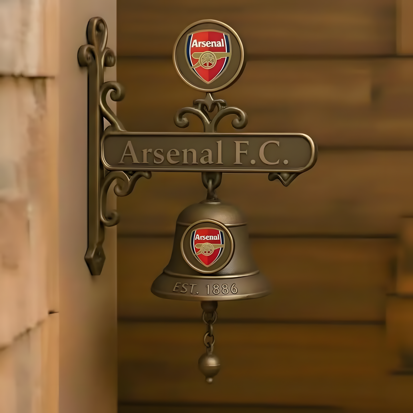 ARS X EPL Vintage Football Club Brass Bell V1 NAK NHT