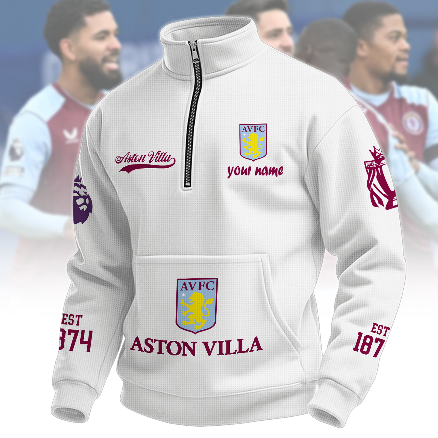 AST x EPL Quarter-Zip Sweatshirt DatND DVT