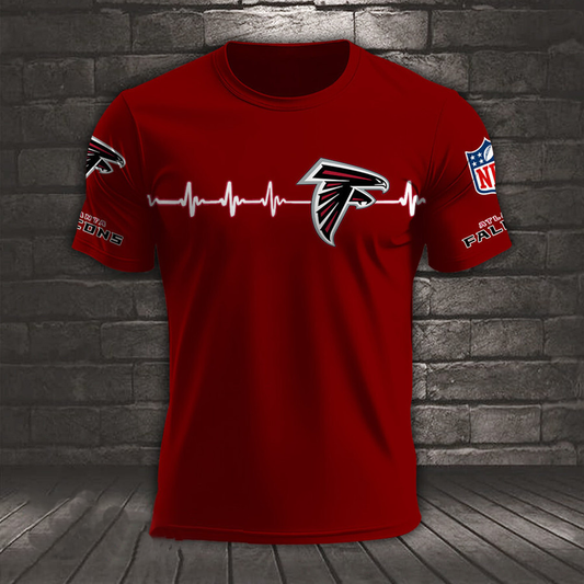 ATL x NFL Heart Rate Map Special 3D Shirt DatND ThuongNH