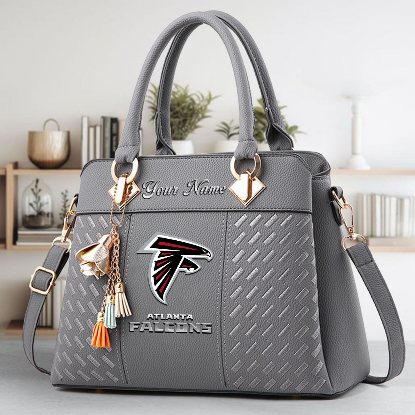 ATL x NFL Leather Bag DATND TANTD