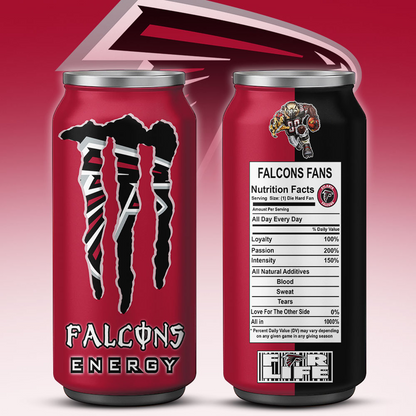 ATL x NFL Monster Energy Tumbler Gift for Fans DATND TANTD