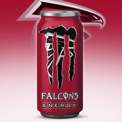 ATL x NFL Monster Energy Tumbler Gift for Fans DATND TANTD