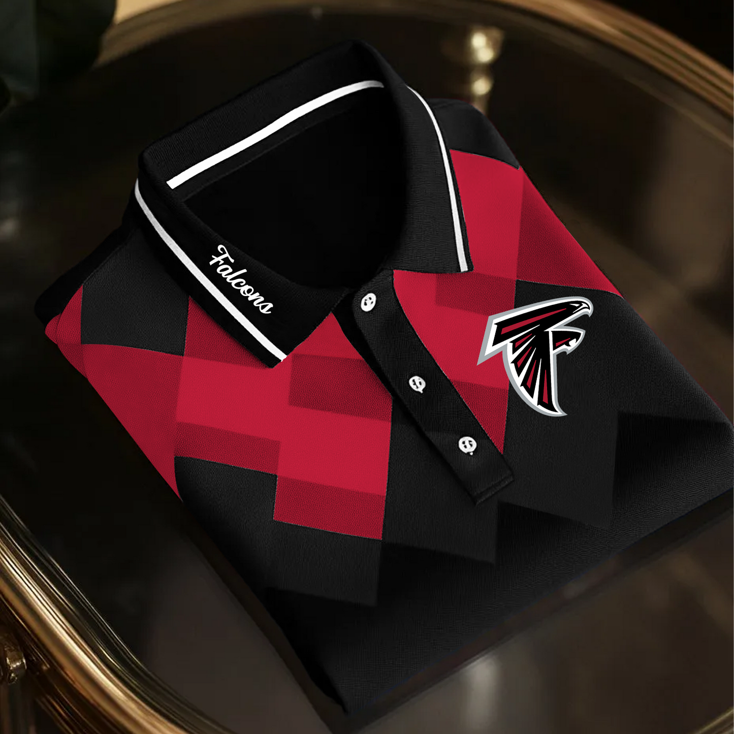 ATL x NFL Polo Shirt NDT TANTD