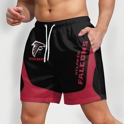 ATL x NFL Team Special Short Pants For Men Custom Name Gifts DATND TANTD25