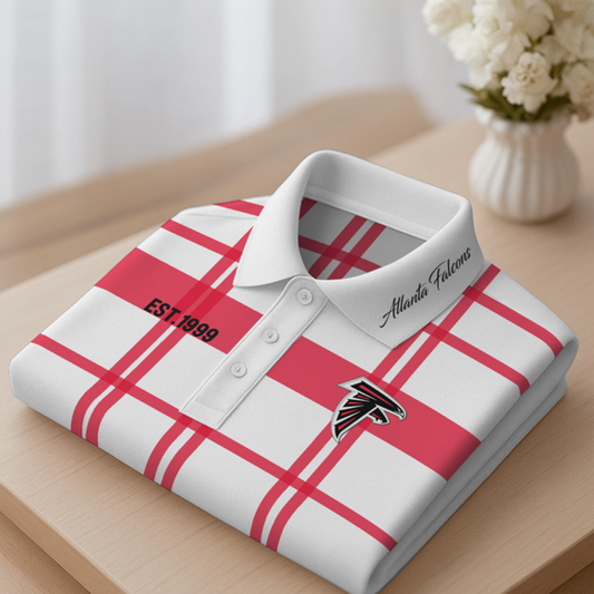 ATL X Premium NFL New Polo Long Sleeve V1 NAK NHT