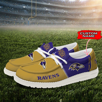 BAL Personalized NFL Hey Dude Shoes DatND ThuongNH