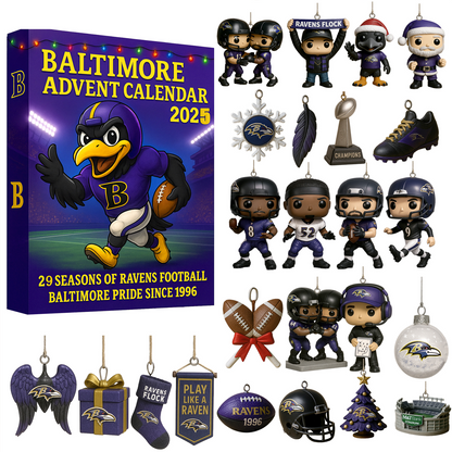 BAL x NFL Anniversary Advent Calendar DATND TANTD