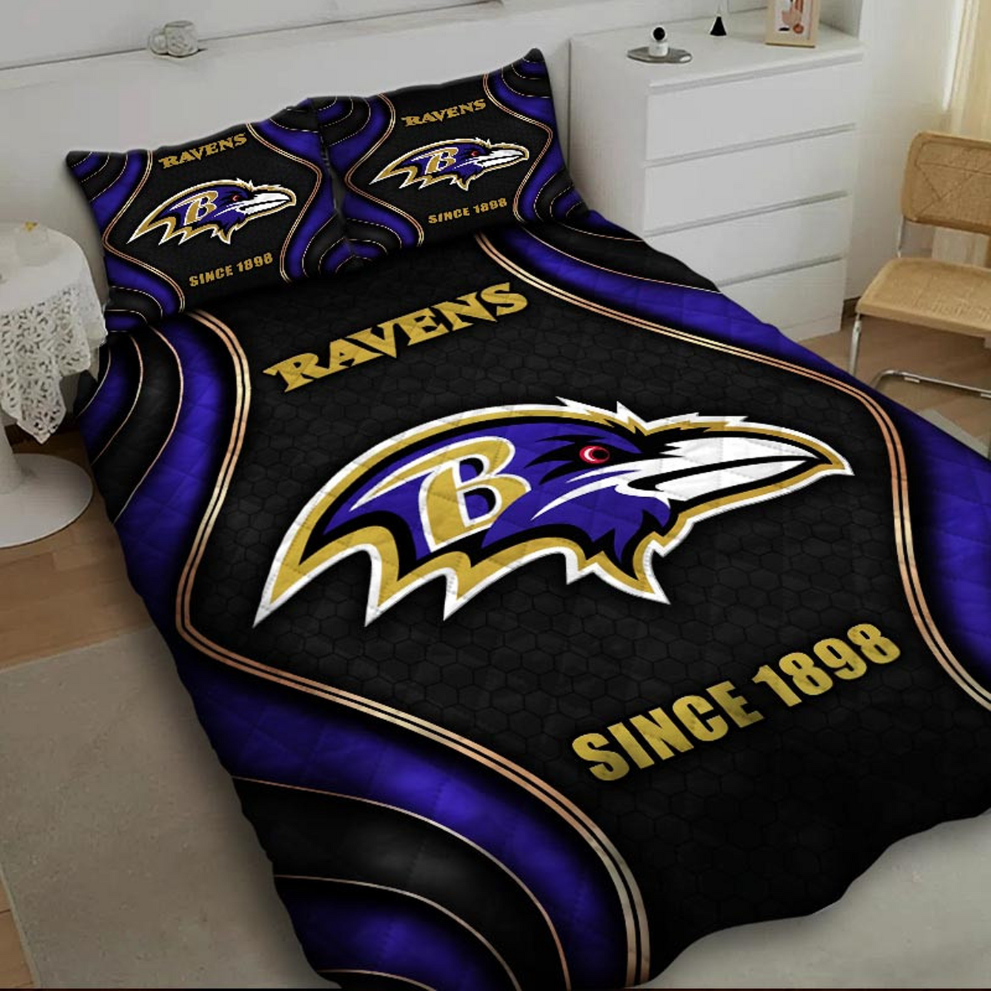 BAL x NFL Bedding Set Multicolor V1 DATND TANTD