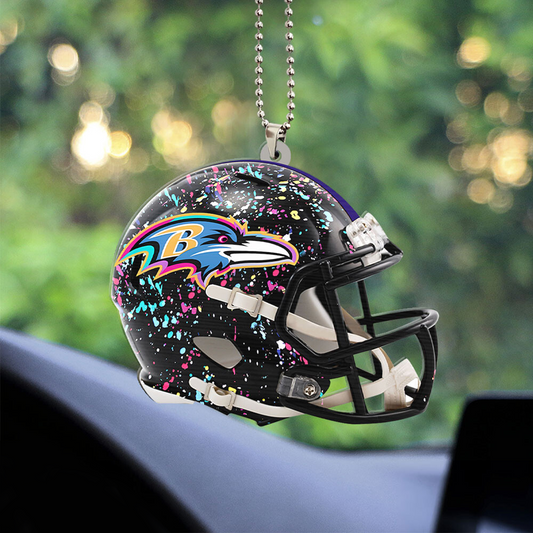 BAL x NFL Custom Shape 2-sided Car Ornament DATND TANTD