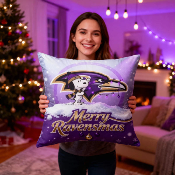 BAL x SNP Premium Christmas Fleece Blanket & Throw Pillow V1 NAK NHT