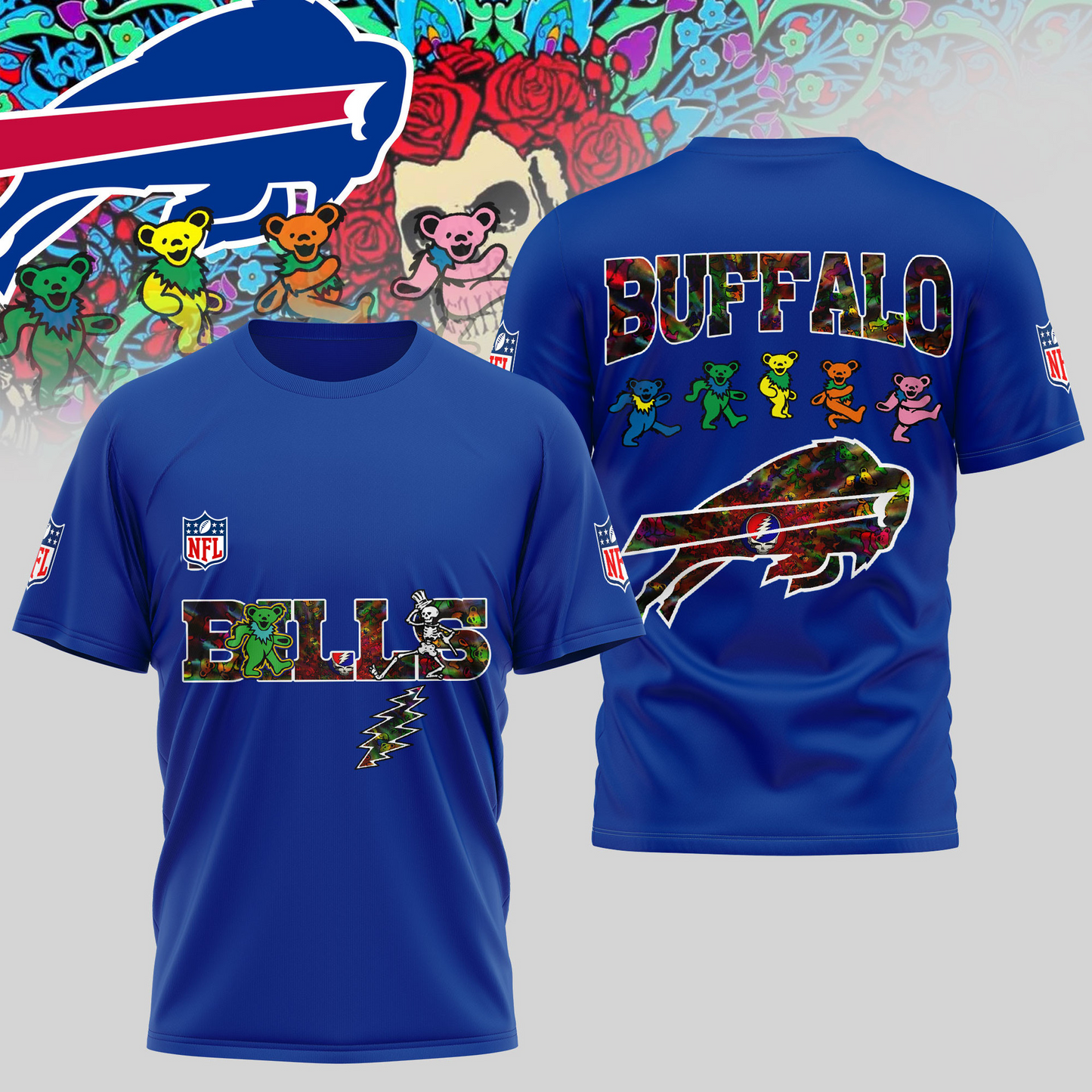 BB Premium NFL Dancing Bear T-Shirt DDT HLPHUONG