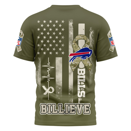 BB Premium NFL Salute to Service Camo 3D Shirt DDT CTND