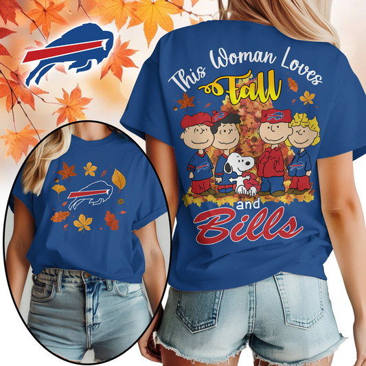 BB Premium NFL This Woman loves fall 3D Shirt DDT CTND