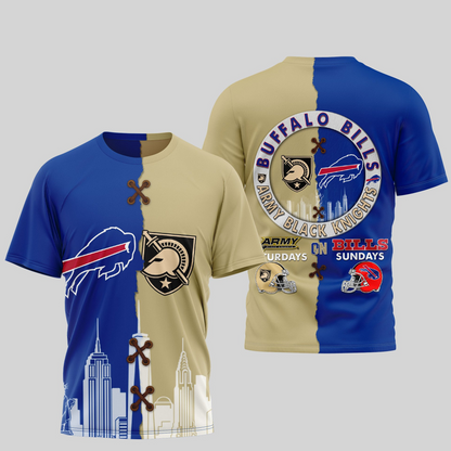 BB Premium NFL x NCAA 3D T-shirt DDT NTL