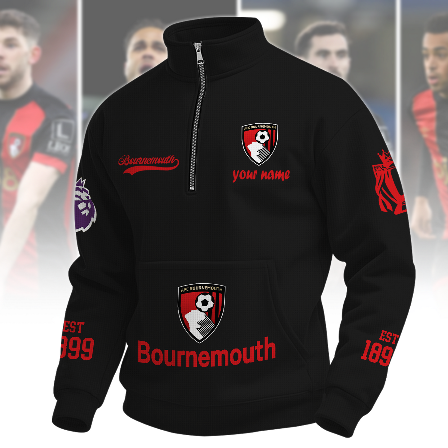 BOU x EPL Quarter-Zip Sweatshirt DatND DVT