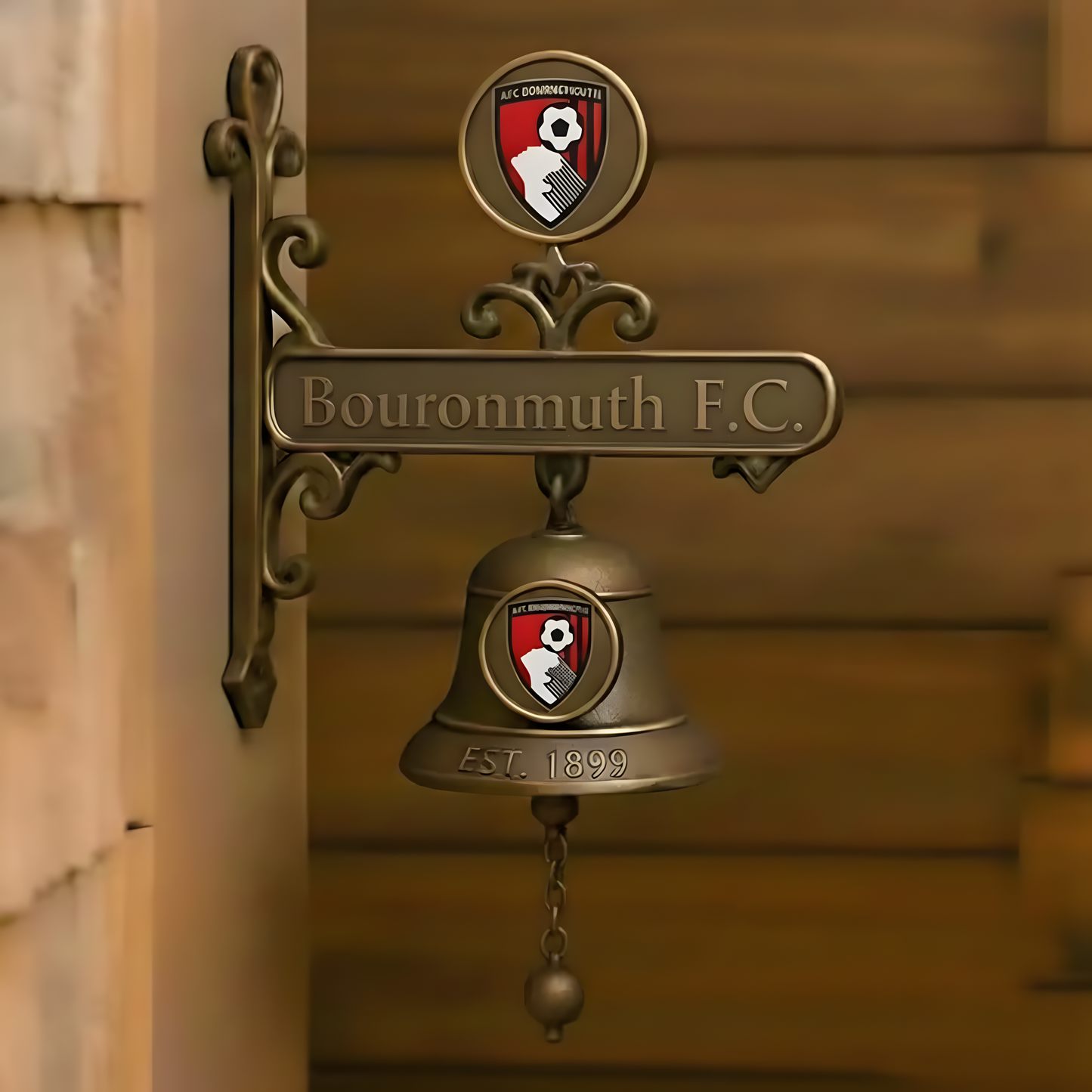 BOU X EPL Vintage Football Club Brass Bell V1 NAK NHT
