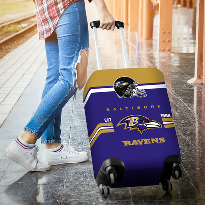 BR NFL Luggage Cover Suitcase Protector DDT NTL
