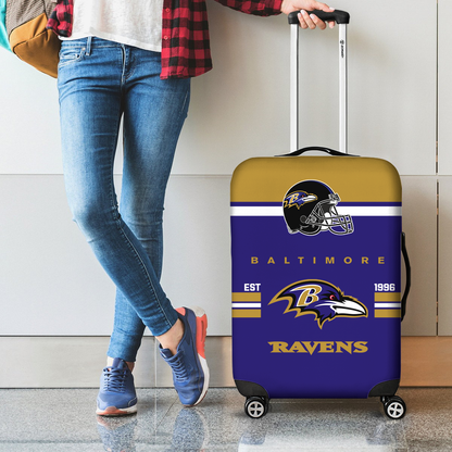 BR NFL Luggage Cover Suitcase Protector DDT NTL