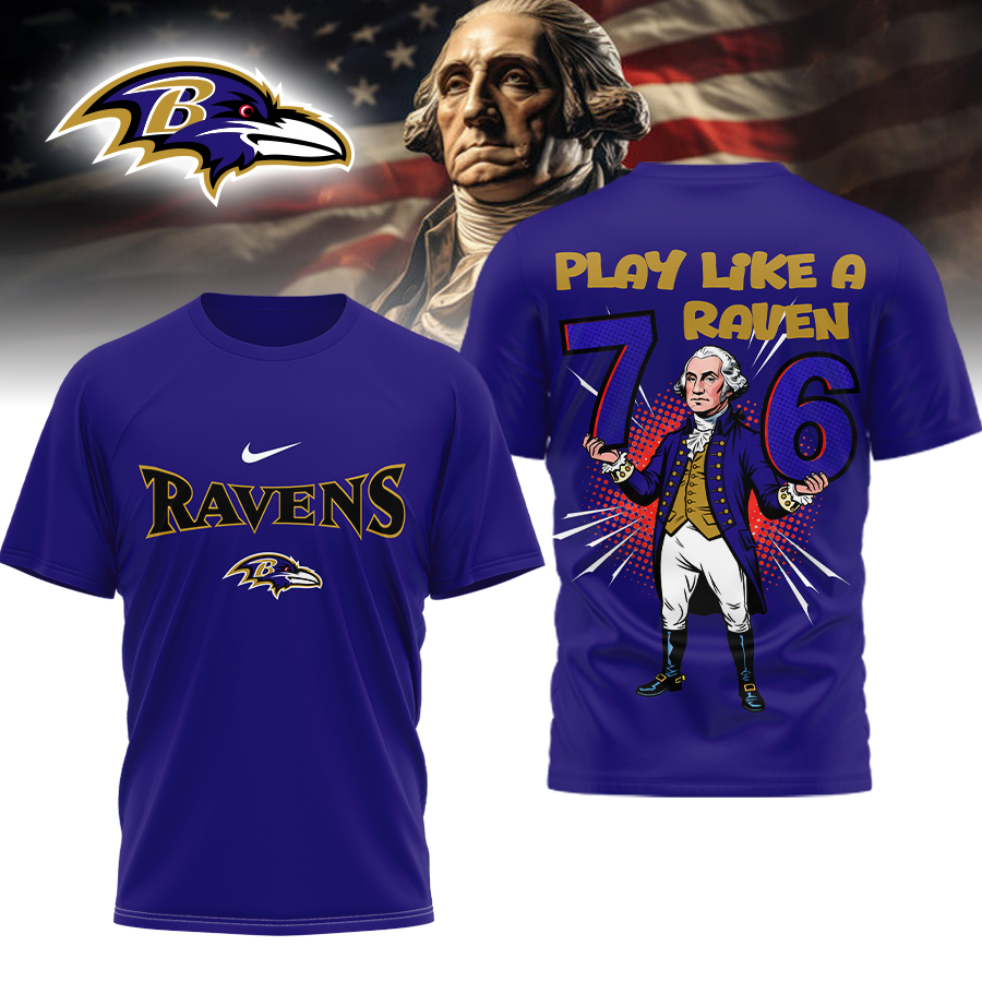 BR Premium NFL 6-7 7-6 George Washington 3D Shirt DDT 071025 HLPHUONG