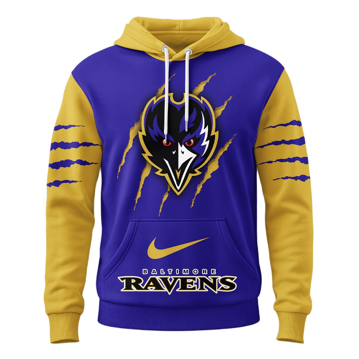 BR Premium NFL Fan Pride Claw Hoodie DDT CTND