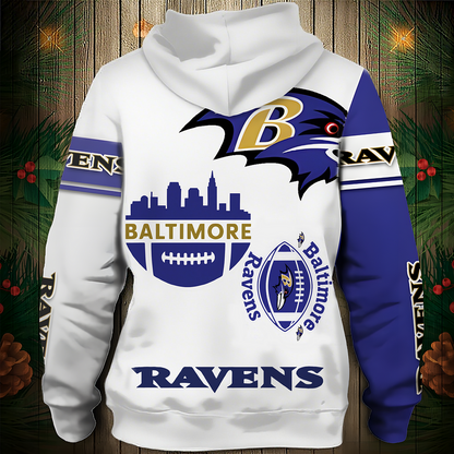 BR Premium NFL V3 3D Graphic Hoodie DDT NTL