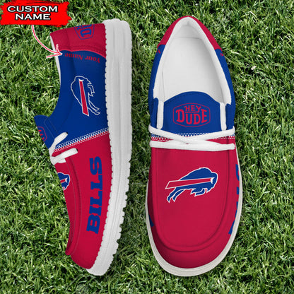 BUF Personalized NFL Hey Dude Shoes DatND ThuongNH