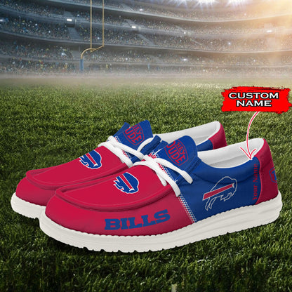 BUF Personalized NFL Hey Dude Shoes DatND ThuongNH