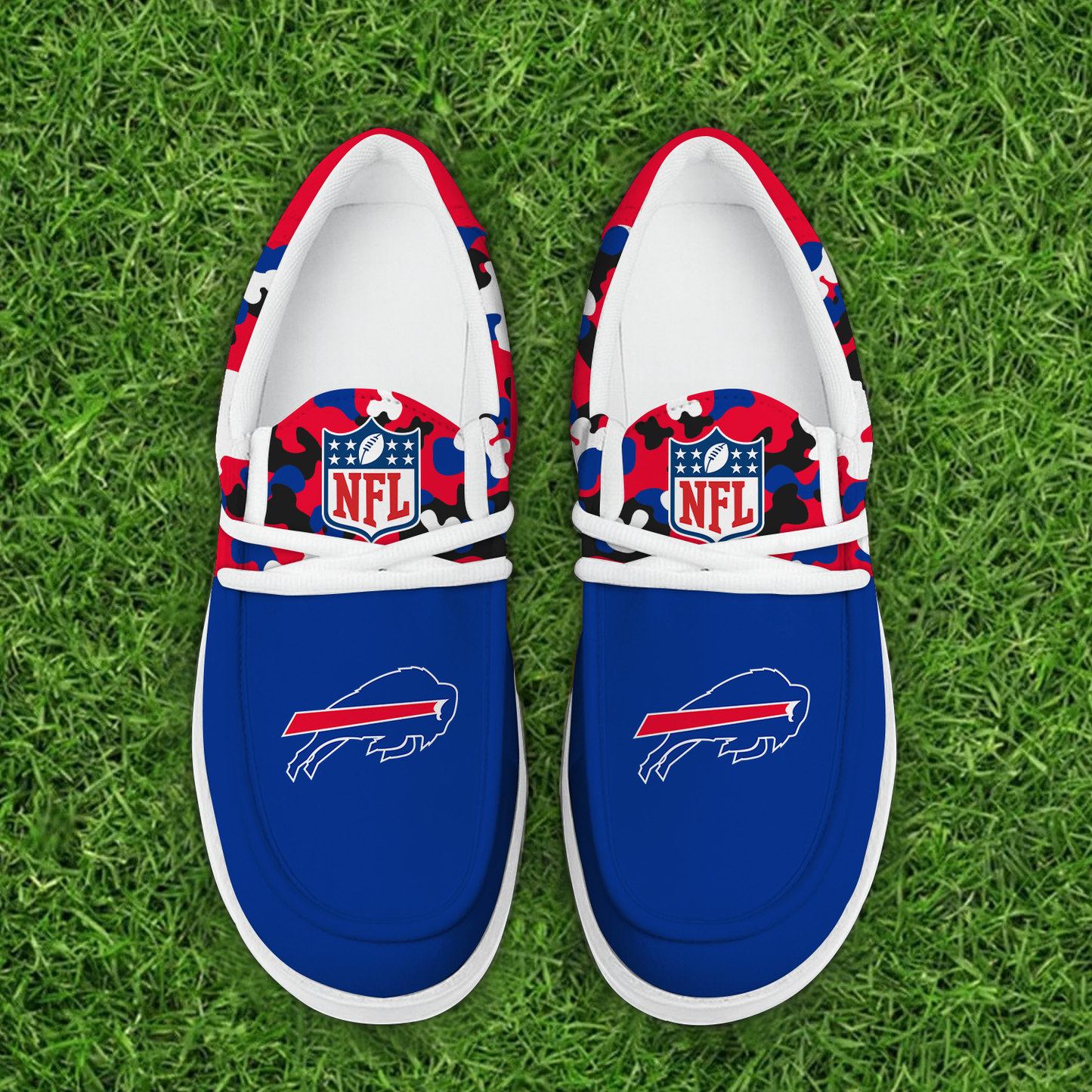 BUF Personalized NFL Hey Dude Shoes DatND ThuongNH