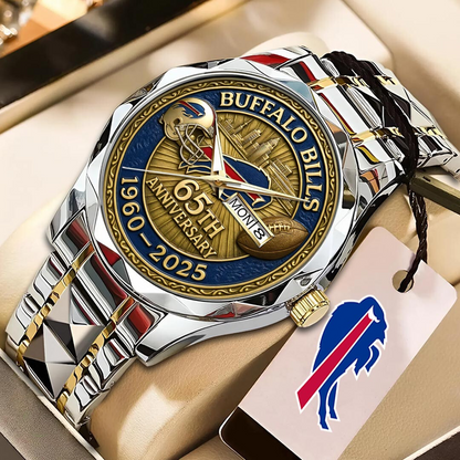 BUF x NFL Alloy Luxury Quartz Watch DATND TANTD