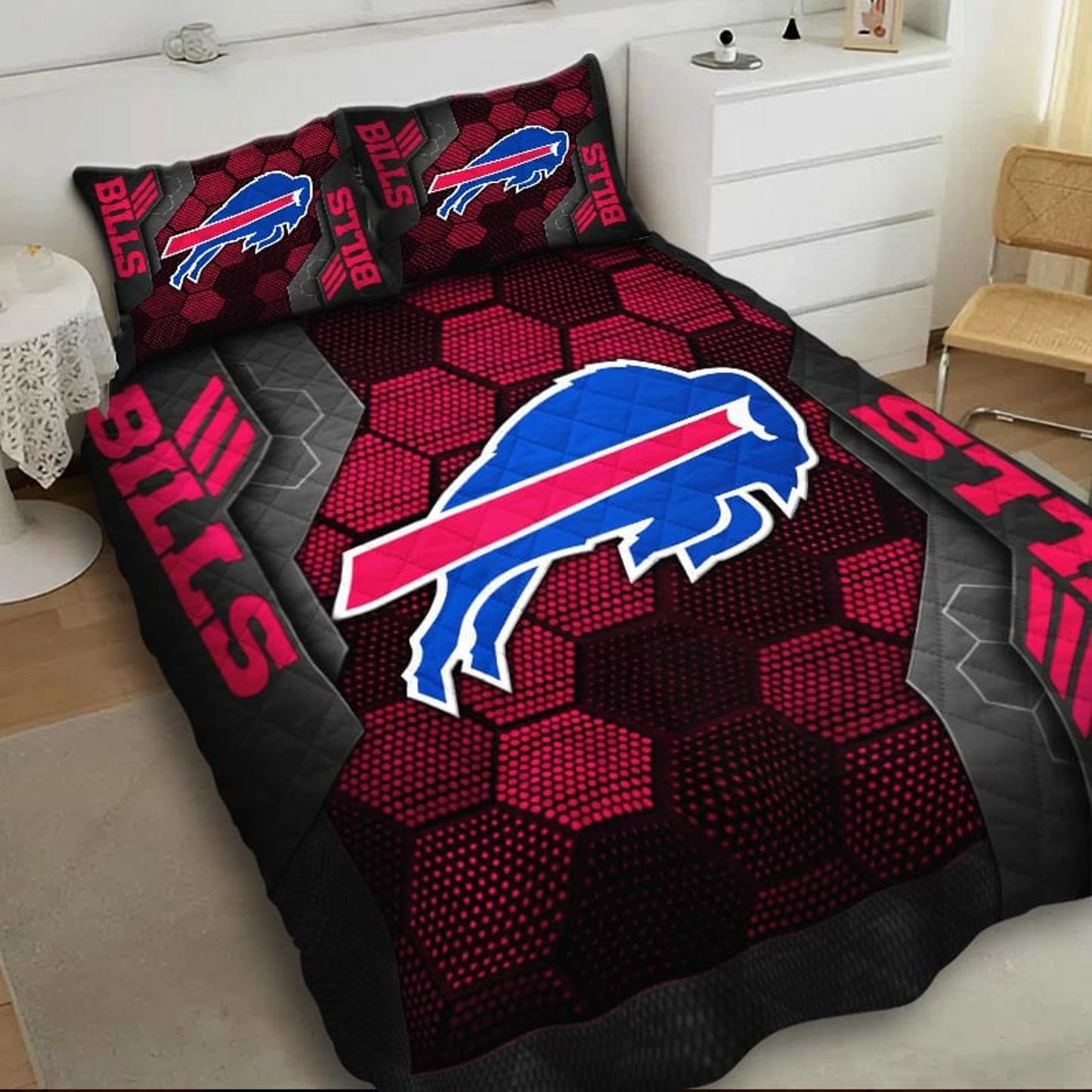BUF x NFL Bedding Set Multicolor DATND TANTD