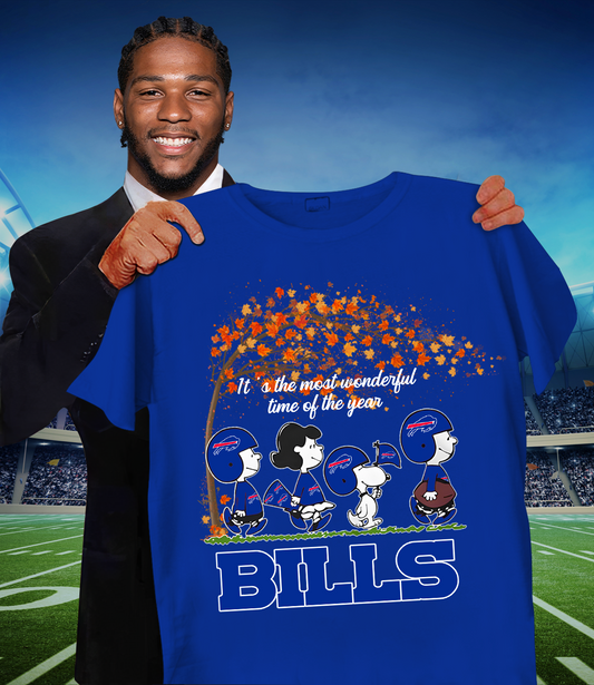 BUF x NFL It's The Most Wonderful T-Shirt DATND TANTD